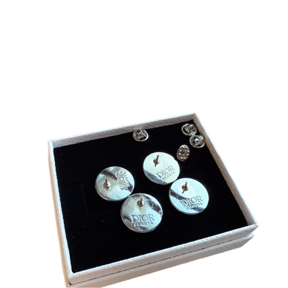 Dior Set of 4 Luxury Pin Brooches - Picture 2 of 3